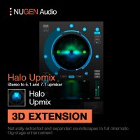 NUGEN Audio Halo Upmix 3D Extension Plug-in 雙聲道轉多聲道混音工具 (序號下載版)